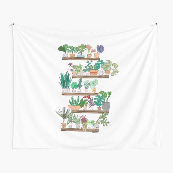Plant Shelfie Tapestry