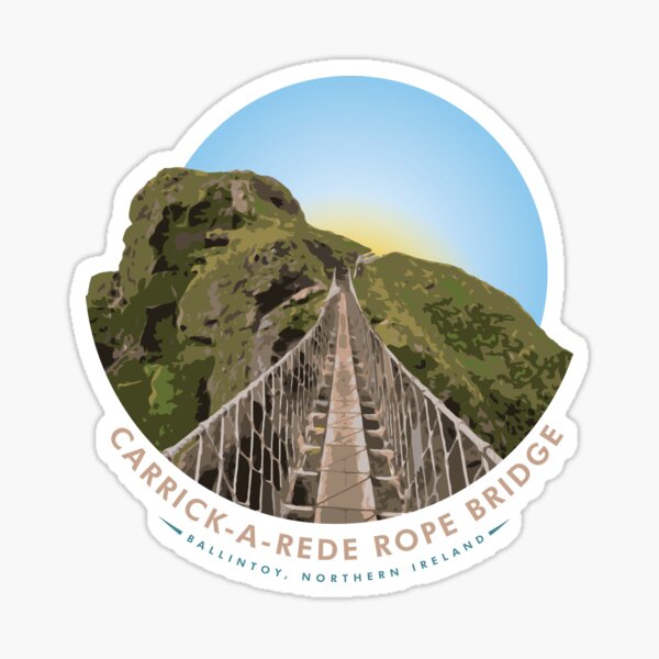 Item preview, Carrick-a-Rede Rope Bridge, Ballintoy, Northern Ireland designed and sold by Dominic McAfee.