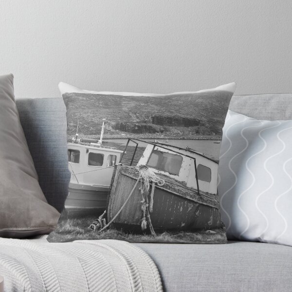 Item preview, Old Fishing Boats on Vatersay designed and sold by Matthew Colvin de Valle.