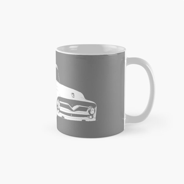 Item preview, 1955 Ford F-100 - blanco estilizado sobre fondo oscuro designed and sold by mal-photography.