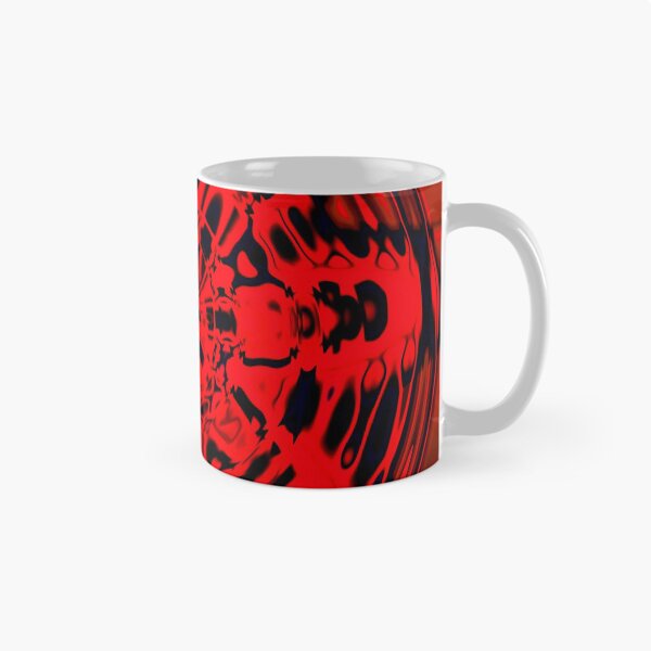 Artikelvorschau, Future Punk Liquid Rot und Schwarz entworfen und verkauft von redjaygraphics.
