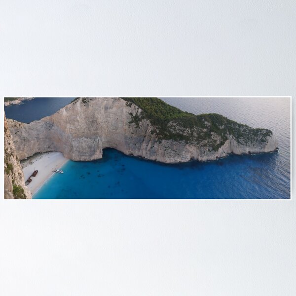 Aperçu de l'œuvre Shipwreck Cove - Zakynthos créée et vendue par Matthew Colvin de Valle.