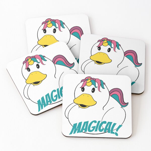 Item preview, Magical Unicorn Rubber Duck designed and sold by Alisha Ober Designs.