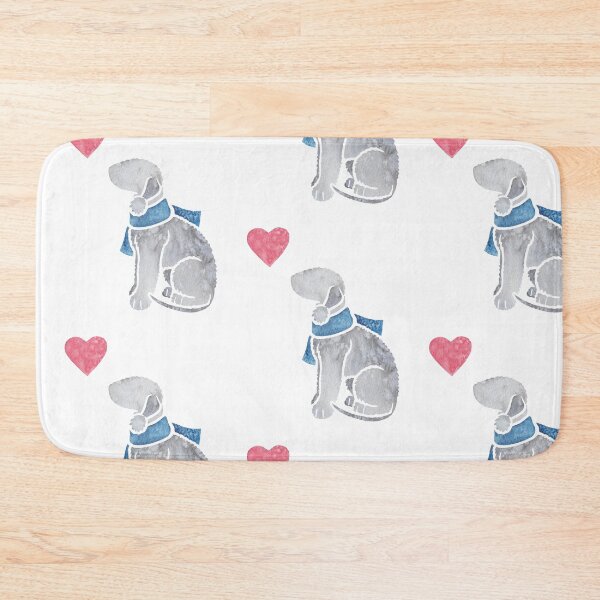 Item preview, Watercolour Bedlington Terrier (blue) designed and sold by animalartbyjess.