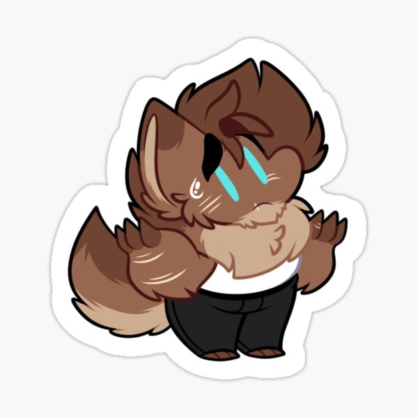 Kyo Shrug Sticker