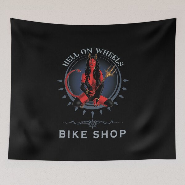 Item preview, Hell on Wheels Bike Shop designed and sold by sheston152.