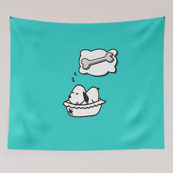 Item preview, Dog in sleeping basket designed and sold by cricri33190.