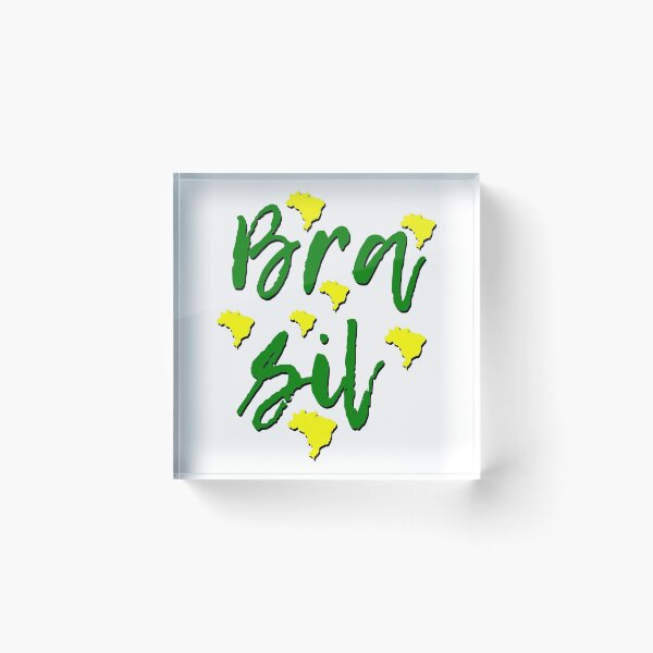 Item preview, Brasil Map Typography designed and sold by Almdrs.