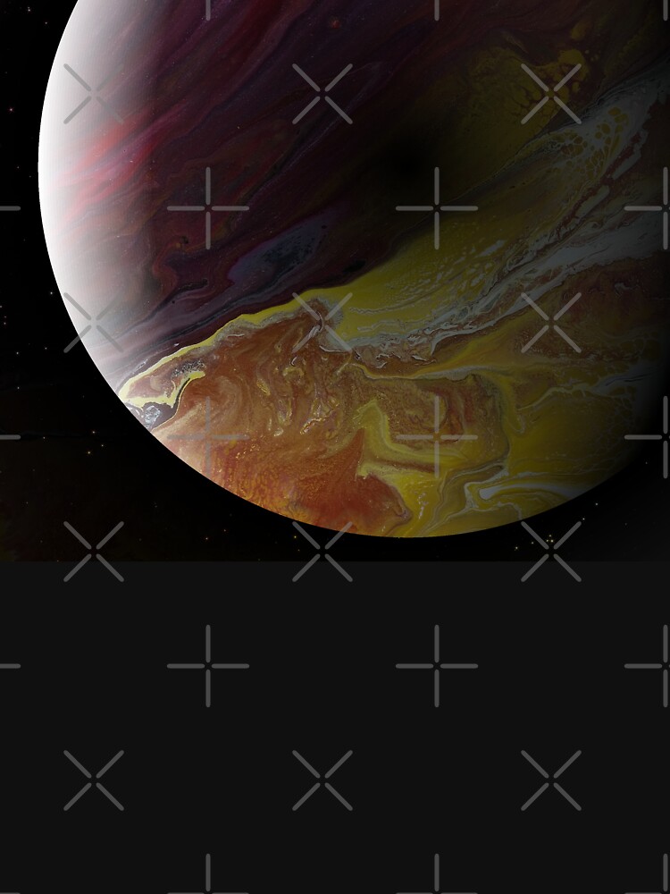 Axial Tilt II: planet art by kerravonsen