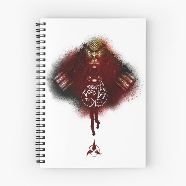Item preview, Klingon - Today is a Good Day to Die! designed and sold by Simon Sherry.