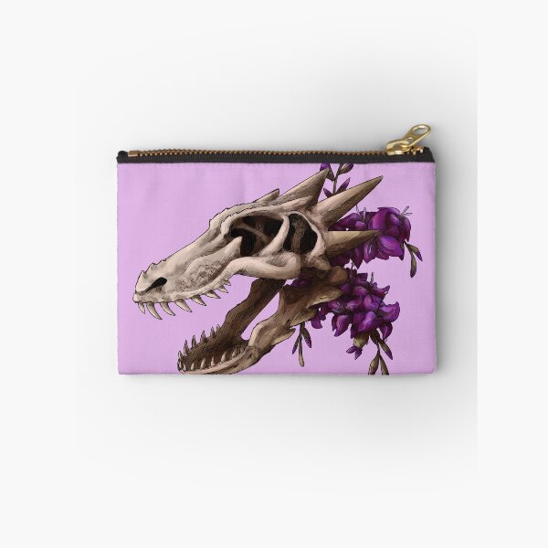 Item preview, Dragon Skull with Flowers designed and sold by Shadehlyne.