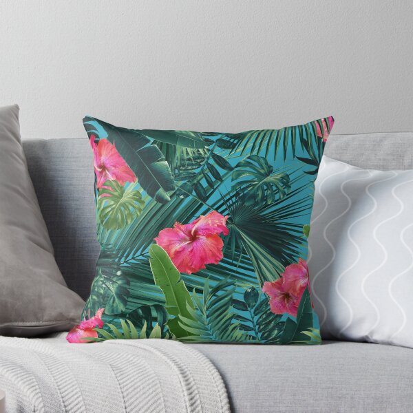 Item preview, Tropical Hibiscus Flower Jungle Pattern #1 #tropical #decor #art  designed and sold by Anita's & Bella's Art.