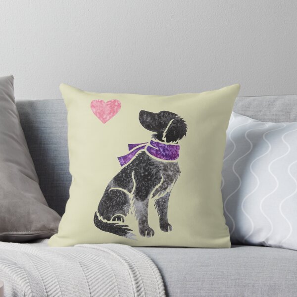 Item preview, Watercolour Large Munsterlander dog designed and sold by animalartbyjess.