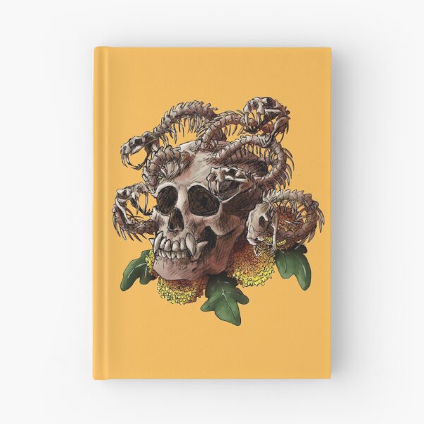 Item preview, Gorgon Skull with Flowers designed and sold by Shadehlyne.