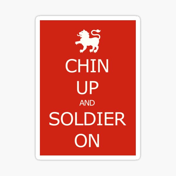 Kingdom of Great Britain propaganda poster Sticker