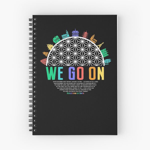 Item preview, We Go On - colorful IllumiNations Reflections of Earth inspired by Kelly Design Company designed and sold by KellyDesignCo.
