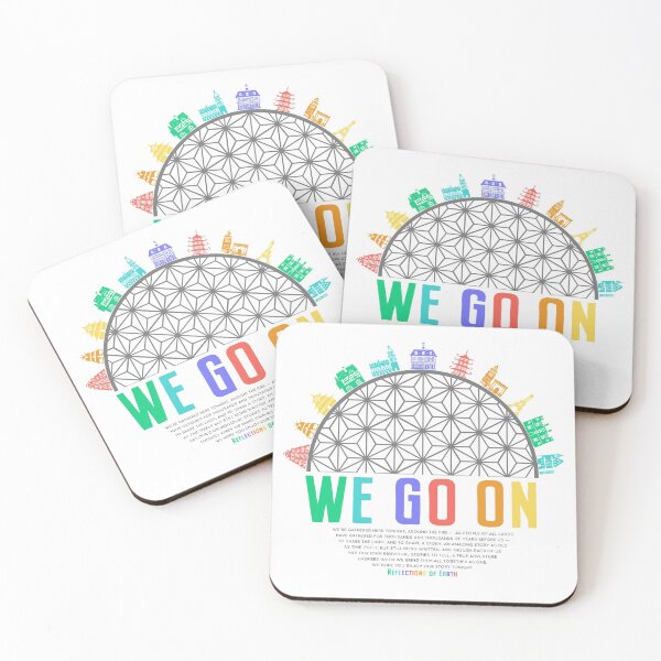 Item preview, We Go On - colorful IllumiNations Reflections of Earth inspired by Kelly Design Company designed and sold by KellyDesignCo.