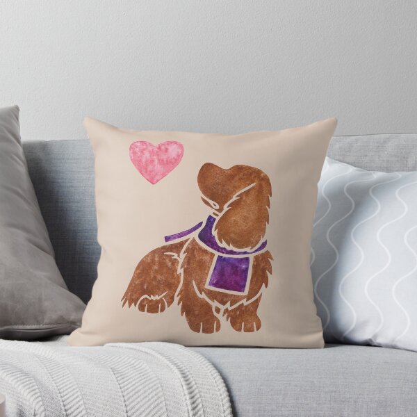 Item preview, Watercolour Sussex Spaniel dog designed and sold by animalartbyjess.