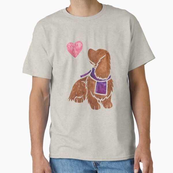 Item preview, Watercolour Sussex Spaniel dog designed and sold by animalartbyjess.
