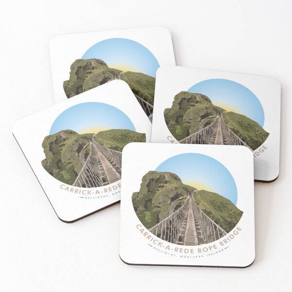 Item preview, Carrick-a-Rede Rope Bridge, Ballintoy, Northern Ireland designed and sold by Dominic McAfee.