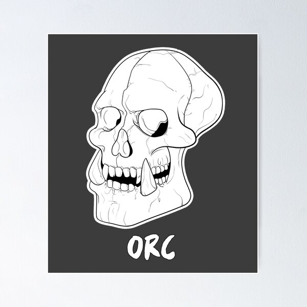 Item preview, Orc Skull designed and sold by KeArra Fortune.
