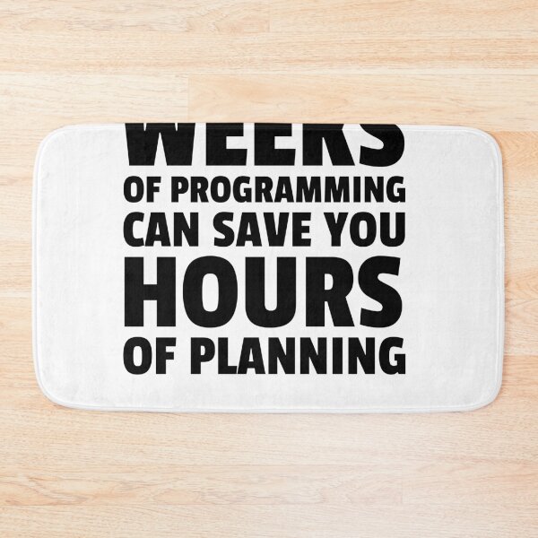 Item preview, Plan your programming. designed and sold by ninjalabs.