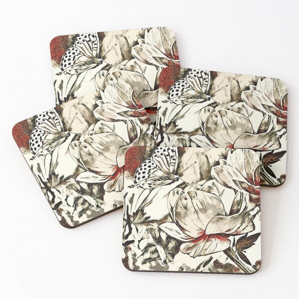 Item preview, Artsy Butterfly Flower designed and sold by Imaginarium Studio.