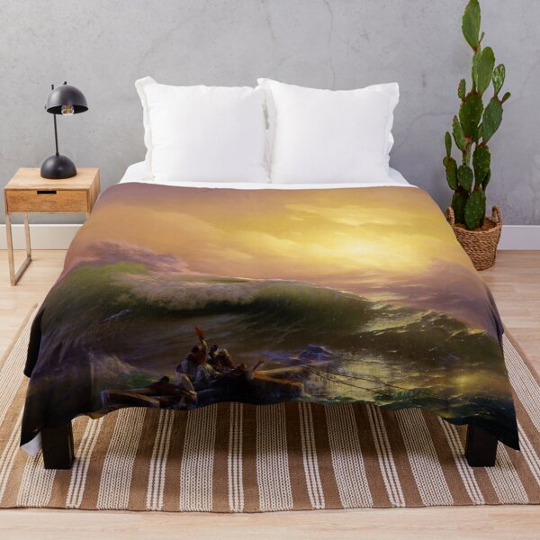 Item preview, The Ninth Wave by Hovhannes Aivazovsky (1850) designed and sold by allhistory.
