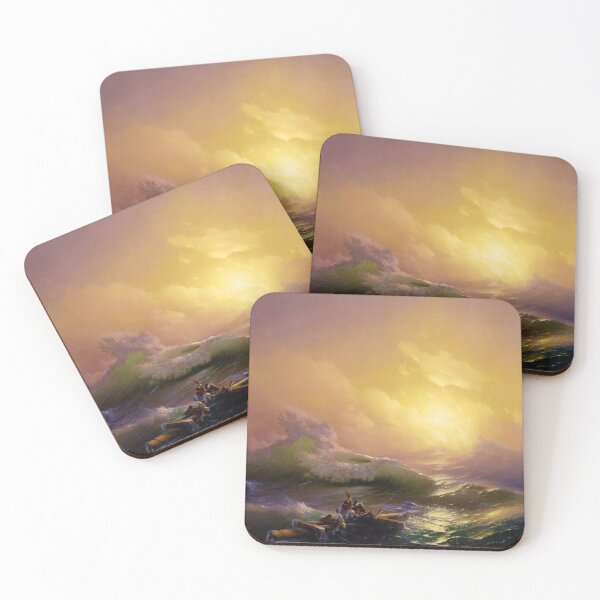 Item preview, The Ninth Wave by Hovhannes Aivazovsky (1850) designed and sold by allhistory.