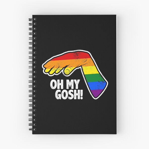 Item preview, FUNNY GAY HAND, LGBT, OH MY GOSH HAND IN COLORED LOOK, BY SUBGIRL designed and sold by SUBGIRL.