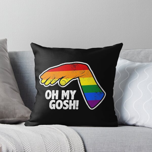 Item preview, FUNNY GAY HAND, LGBT, OH MY GOSH HAND IN COLORED LOOK, BY SUBGIRL designed and sold by SUBGIRL.