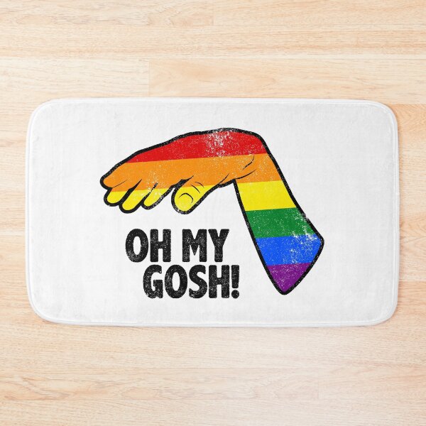 Item preview, FUNNY GAY HAND, LGBT, OH MY GOSH HAND IN COLORED LOOK, BY SUBGIRL designed and sold by SUBGIRL.