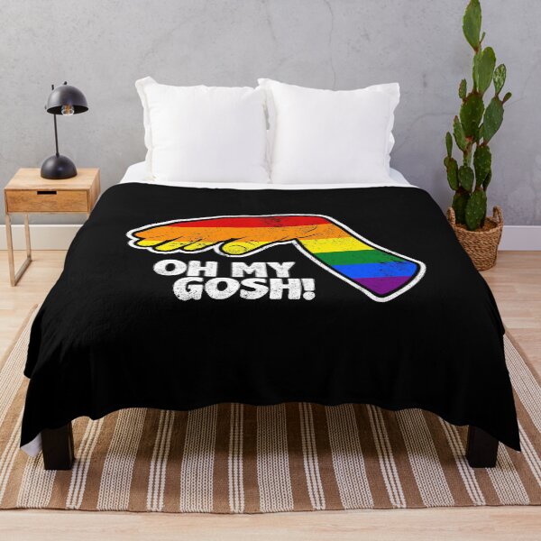 Item preview, FUNNY GAY HAND, LGBT, OH MY GOSH HAND IN COLORED LOOK, BY SUBGIRL designed and sold by SUBGIRL.