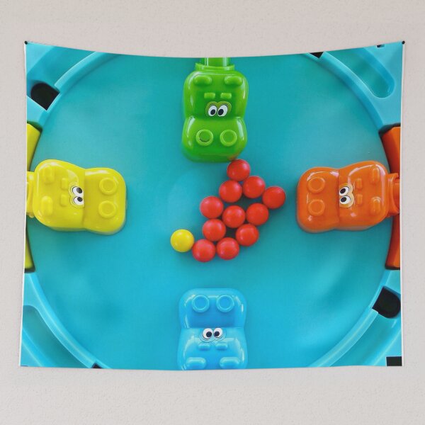 Item preview, Retro Hippos designed and sold by TheMightySnail.
