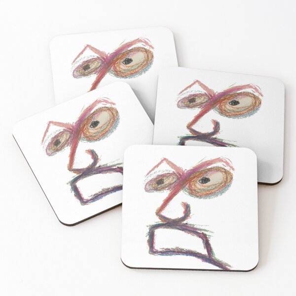 Item preview, Color Face - Hand Drawn designed and sold by Corbin-Peter.
