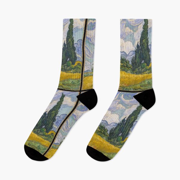 Item preview, Wheat Field with Cypresses designed and sold by javamartini.