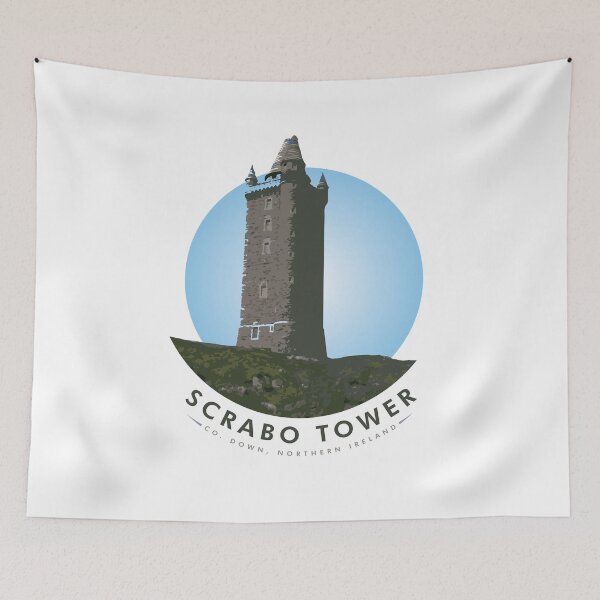 Item preview, Scrabo Tower, Newtownards, Northern Ireland designed and sold by Dominic McAfee.