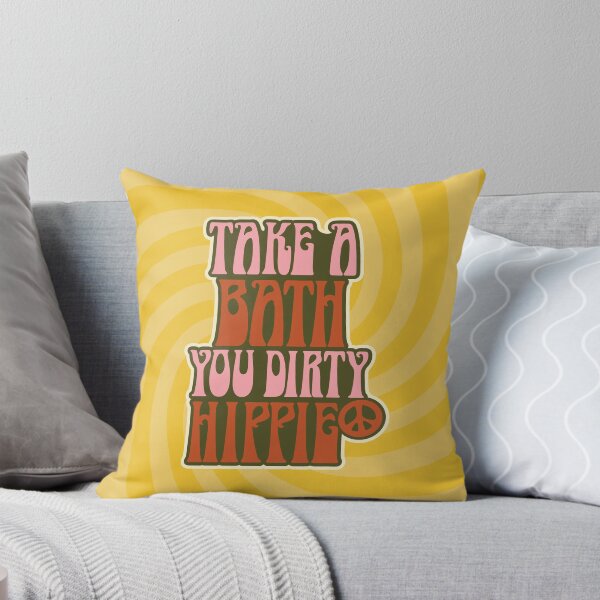 Item preview, Take a bath you dirty hippie designed and sold by Hannahh3y.
