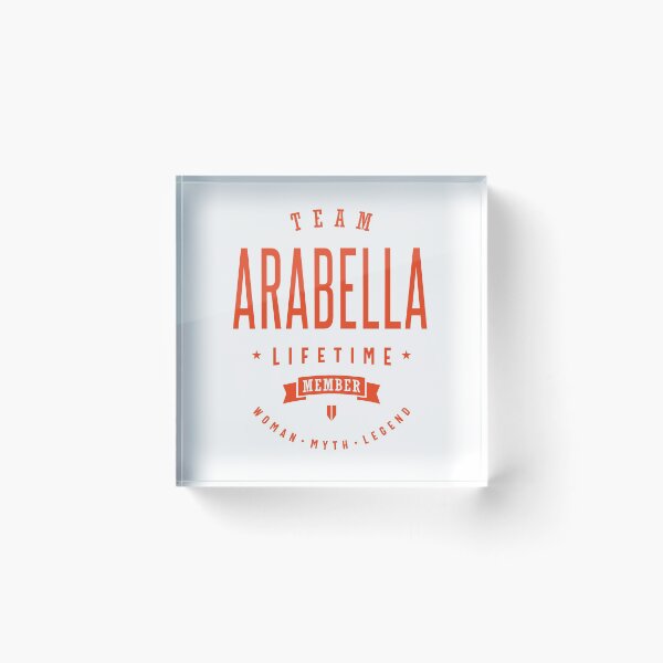 Item preview, Arabella Personalized Name Birthday Gift designed and sold by cidolopez.