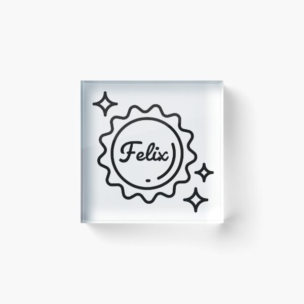 Item preview, Stray Kids Felix Sun Decal Sticker designed and sold by angiecat-art.