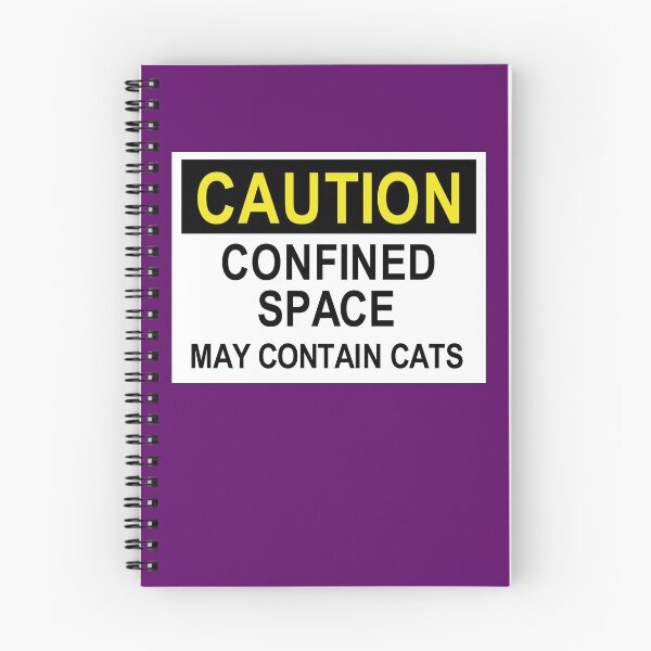 Item preview, Confined space may contain cats designed and sold by Byrnsey.
