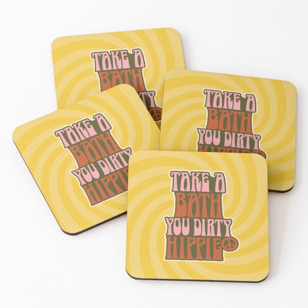 Item preview, Take a bath you dirty hippie designed and sold by Hannahh3y.