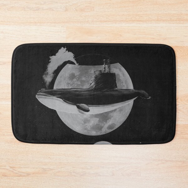 Item preview, Feeling the Moon - Whale-Submarine Ship in Space designed and sold by oktayz.