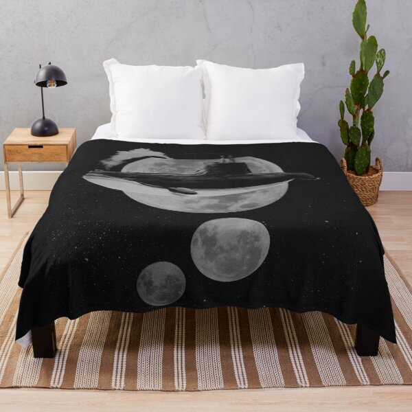 Item preview, Feeling the Moon - Whale-Submarine Ship in Space designed and sold by oktayz.