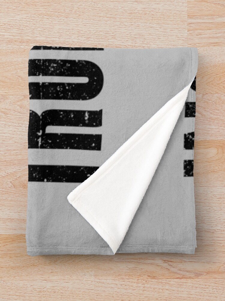 Thumbnail 3 of 6, Throw Blanket, Inspired by True Events (Black) [Roufxis-Rb] designed and sold by RoufXis.