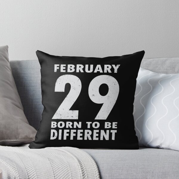 Item preview, Leap Year February 29th Born to Be Different Birthday designed and sold by uFit.