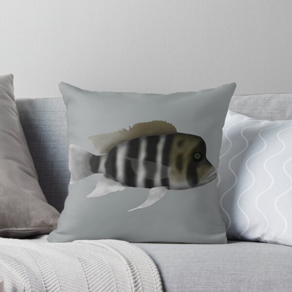 Item preview, Humphead cichlid designed and sold by fishfolkart.