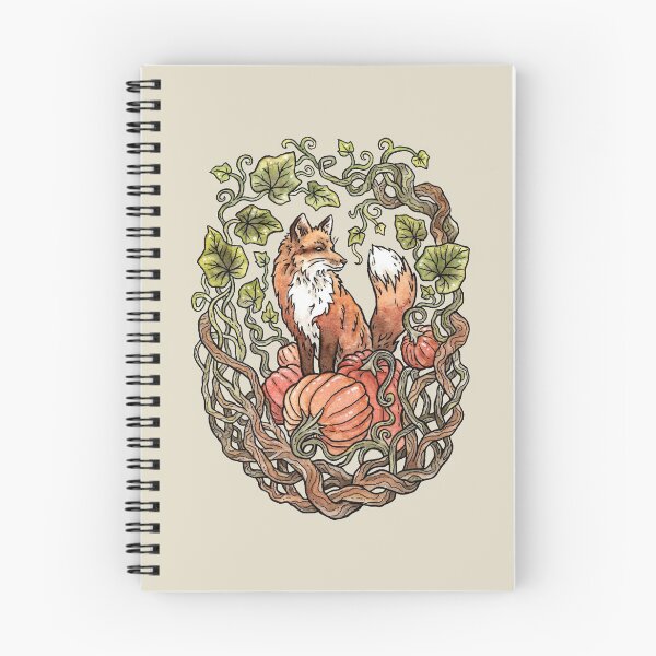 Item preview, Autumn Fox | Fall Nature Watercolor Art designed and sold by OMEGAFAUNA.