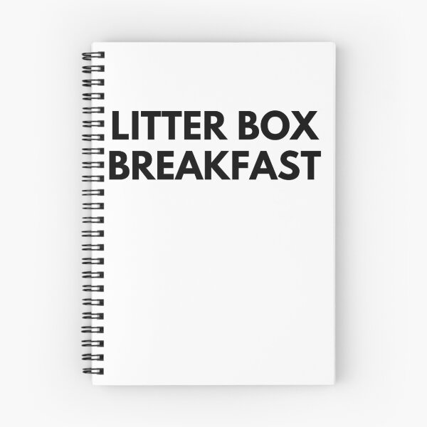 Item preview, LITTER BOX BREAKFAST designed and sold by RetinalKandy.