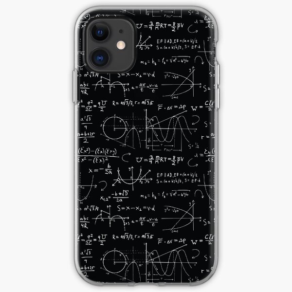 Math Science Pattern iPhone Soft Case